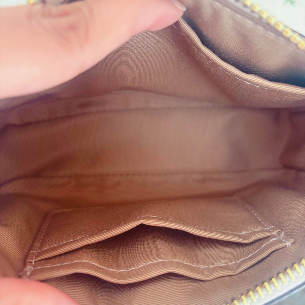 Coach Nolita 19 wild Strawberry Print Mini Shoulder Bag & Snap wallet. - Picture 5 of 10